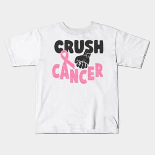crush cancer Kids T-Shirt